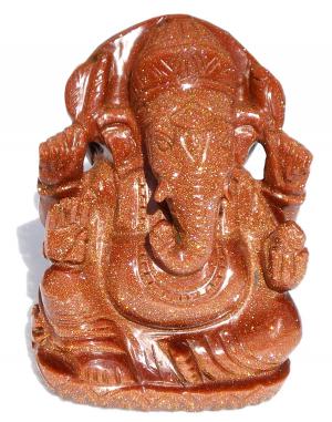Figura Ganesha, Tallada en Piedra del Sol
