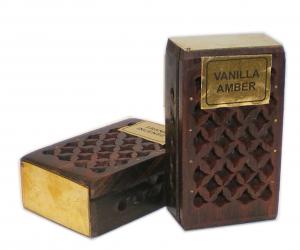 Perfumes Ámbar 5 Gr. En Caja de Madera